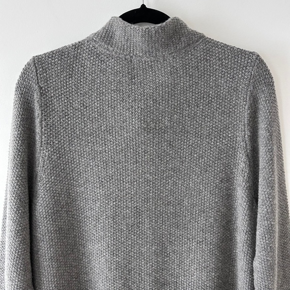 Boden Seed Stitch Gray Wool Cardigan Sweater Coat - Picture 11 of 16